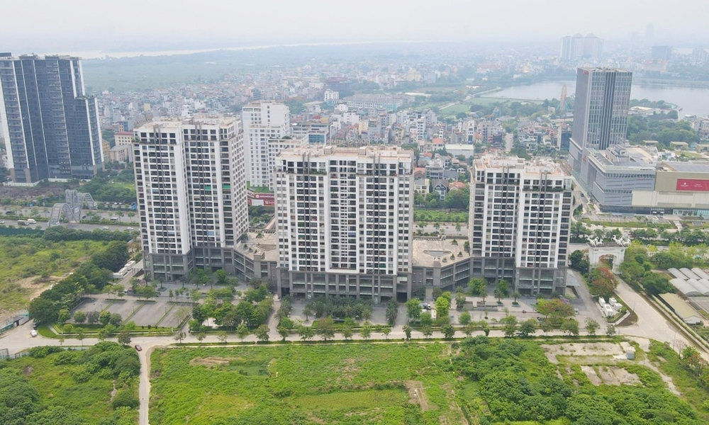 Khu chung cư Udic Westlake (quận Tây Hồ). Ảnh: Nguyễn Quang